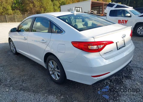 2017 Hyundai Sonata Se z USA, uszkodzony, nr VIN 5NPE24AF9HH534641